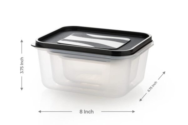 Dimension of big size storage container set