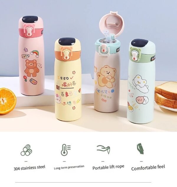 Insulated kids temperature on table