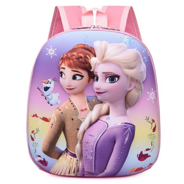 12Inch 3D Embossed Eva Foam Backpack for Kids | Character Printed | Assorted Colors & Prints | P.P Packing - Image 5