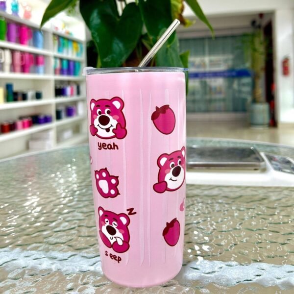 Korean Style Coffee Mug with Steel Straw | 304 Stainless Steel | Insulation | Airtight & Leak-Proof |600 Ml | Assorted Colors | Box Packing - Image 7