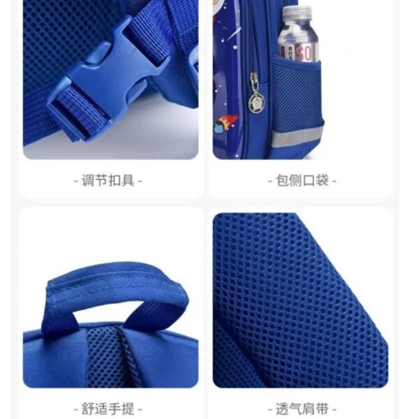 3D EVA Hardcase Backpack for Kids | School Backpack | 40x 30 | Unisex | Assorted Colors | OPP Packing - Image 4