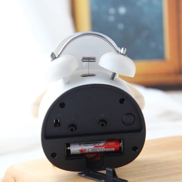 Children's Astronaut Design Alarm Clock Light with Stand | Battery | Timing Functional | Assorted Colors | Box Packing | - Image 7