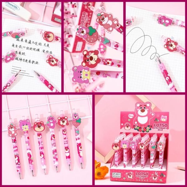 Collage of press pen