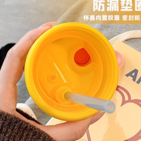 Stainless Steel Insulated Coffee Cup with Strap | Double Sipper & Leak-Proof | 500 Ml | Assorted Colors | Box Packing - Image 8