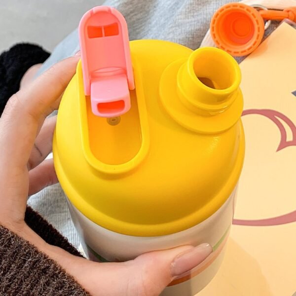 Stainless Steel Insulated Coffee Cup with Strap | Double Sipper & Leak-Proof | 500 Ml | Assorted Colors | Box Packing - Image 7