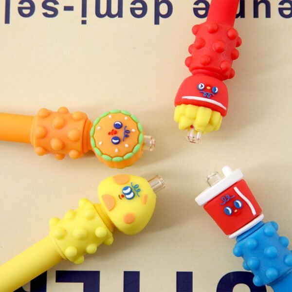 Cartoon Character Head Click Pencil for Kids | 0.5 MM | Assorted Colors | Display Box Packing - Image 2