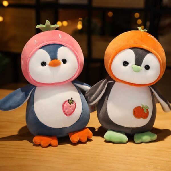 Cute Penguin Shape Plush Toy | 25 Cm | Soft Toys | Imported Fabric | Assorted Colors | OPP Packing - Image 3