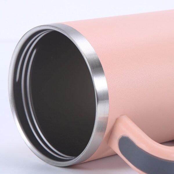 Stainless Steel Insulated Tumbler with Handle & Straw | 1200 ML | Assorted Colors | Box Packing - Image 11