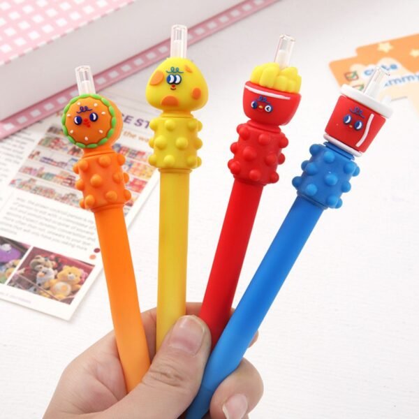 Cartoon Character Head Click Pencil for Kids | 0.5 MM | Assorted Colors | Display Box Packing - Image 3