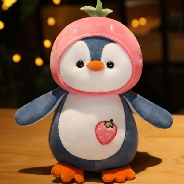 Cute Penguin Shape Plush Toy | 25 Cm | Soft Toys | Imported Fabric | Assorted Colors | OPP Packing - Image 2