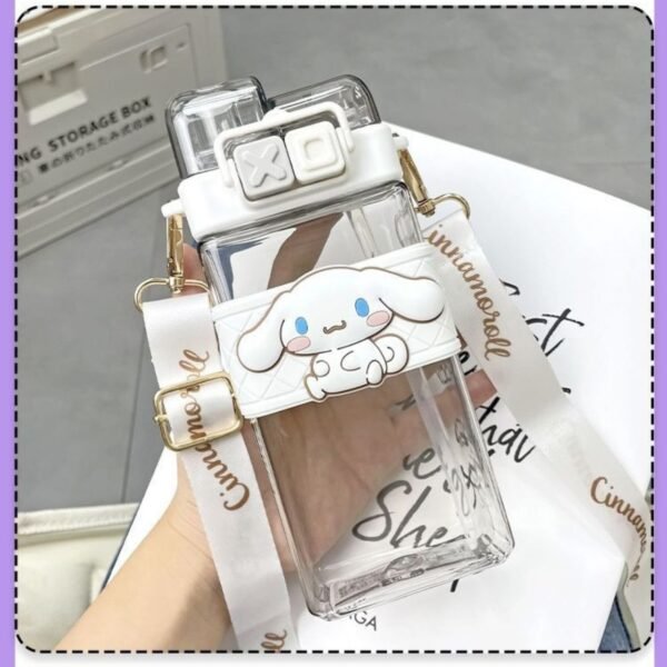 Cartoon Printed Sipper for Kids | Double Sipper | Airtight & Leak-Proof | 580 ML | Box Packing - Image 3