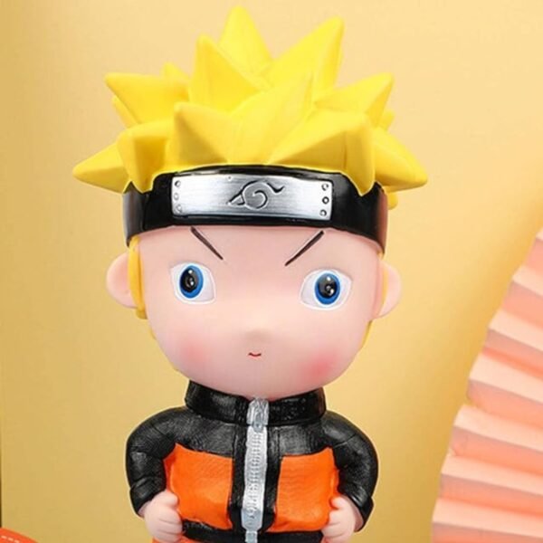 Naruto Series Piggy Bank for Kids | Vinyl Coated | Coin Box | 21 Cm | Box Packing - Image 2