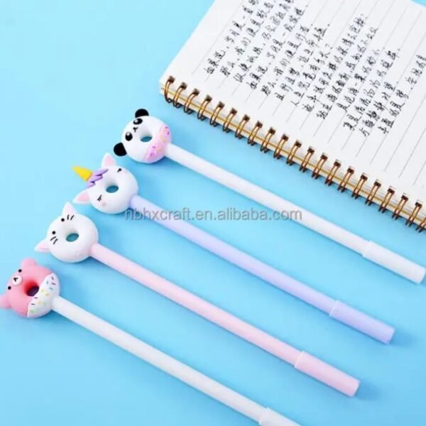 Cute Cartoon Head Pen for Kids & Adults | Gel-Ink Pen | 0.7 mm Nib | Display Box Packing - Image 8