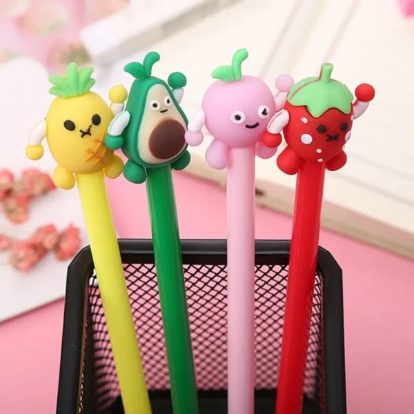 Cute Cartoon Head Pen for Kids & Adults | Gel-Ink Pen | 0.7 mm Nib | Display Box Packing - Image 9