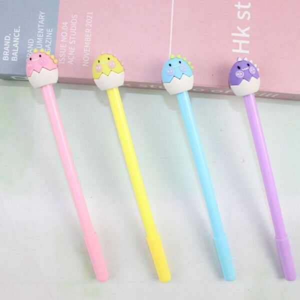 Cute Cartoon Head Pen for Kids & Adults | Gel-Ink Pen | 0.7 mm Nib | Display Box Packing - Image 5