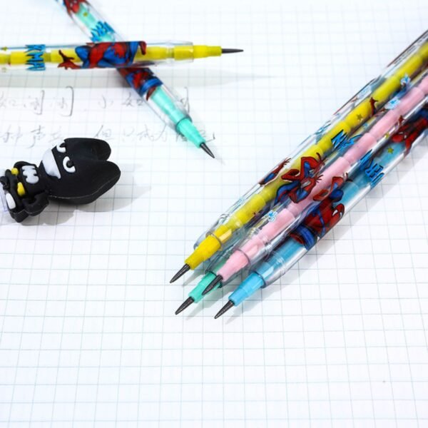 Cute Cartoon Head Dhakka Pencils for Kids | 0.7 mm Nib | Sharping Free Pencils | Display Box Packing - Image 11