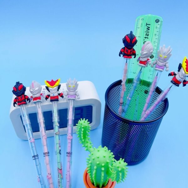 Cute Cartoon Head Dhakka Pencils for Kids | 0.7 mm Nib | Sharping Free Pencils | Display Box Packing - Image 3