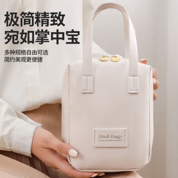 PU Leather Make-up Bag | Spacious Travel Toiletries Organizer | 18X15X5 Cm | Assorted Colors | OPP Packing - Image 4