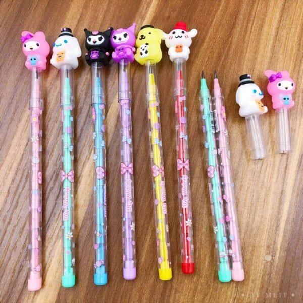 Cute Cartoon Head Dhakka Pencils for Kids | 0.7 mm Nib | Sharping Free Pencils | Display Box Packing - Image 6
