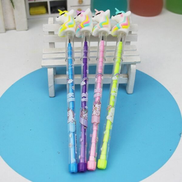 Cute Cartoon Head Dhakka Pencils for Kids | 0.7 mm Nib | Sharping Free Pencils | Display Box Packing - Image 8