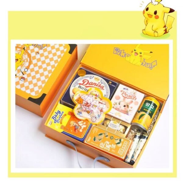 Cartoon Printed Hamper Gift Box | 2 Pcs Set | Hard Sturdy Cardboard | Birthday Return Gift Box | OPP Packing - Image 11