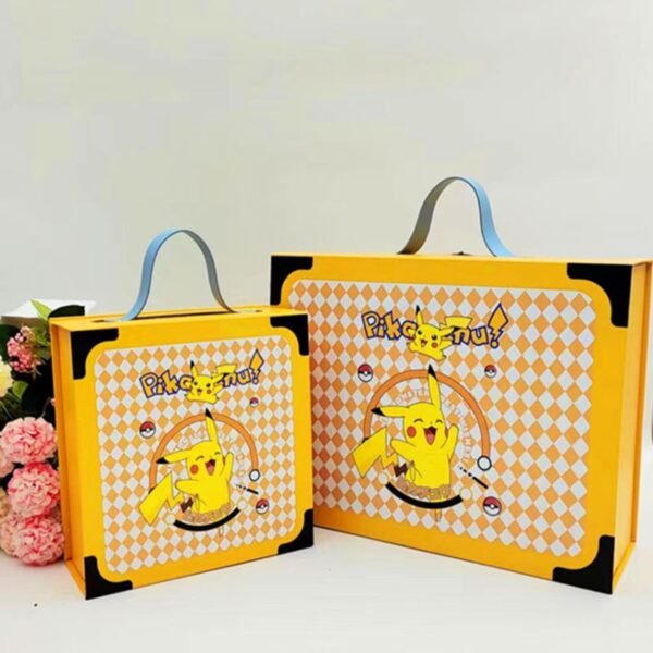 Cartoon Printed Hamper Gift Box | 2 Pcs Set | Hard Sturdy Cardboard | Birthday Return Gift Box | OPP Packing - Image 12