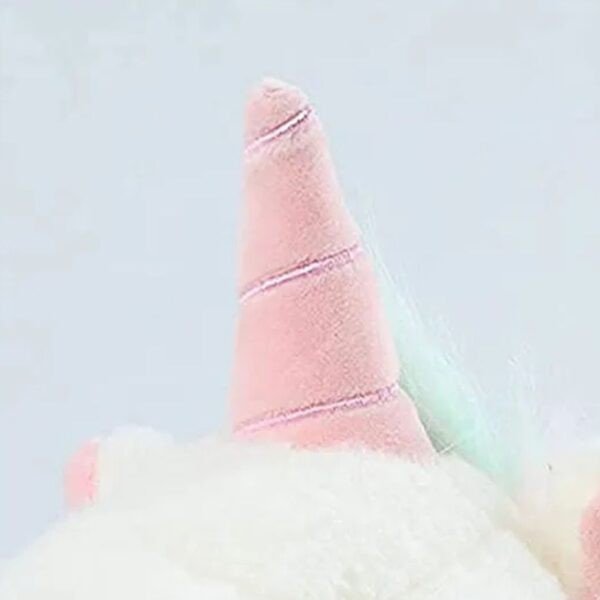 Cute Unicorn Plush Toy for Kids | Imported Skin | 35 Cm | Soft Toy | Furry Skin | OPP Packing - Image 5